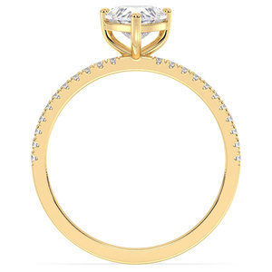 REYES Minimalist 925 Sterling <b>Silver</b> GRA Certified Moissanite <b>Solitaire</b> <b>Ring</b> For Women Handmade Statement Fine Jewelry - Product Image 6