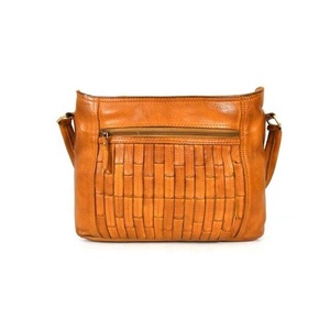 กระเป๋าถือหนังแท้ของผู้หญิงหรูหราคลาสสิก2025โลโก้แบรนด์แฟชั่นบุด้านในด้วยผ้าคอตตอน - Product Image 1