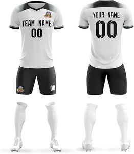 ชุดเสื้อฟุตบอลแบบกำหนดเอง คอวี แขนสั้น พิมพ์ลายดิจิทัล ระบายอากาศ แห้งเร็ว ไซส์ใหญ่ ผู้ชาย ทุกฤดูกาล ทุกสี - Product Image 5