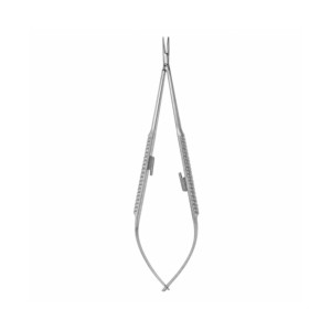 ที่จับเข็มขนาดเล็กไทเทเนียม Delicate Touch JACOBSON ด้ามจับแบน มีหรือไม่มีตัวล็อค ปากตรงหรือปากโค้ง ZETOMEDPRO - Product Image 1