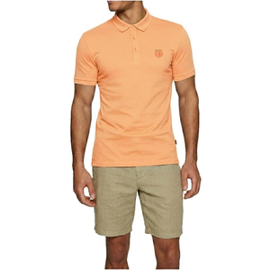 เสื้อโปโลชายแบบเรียบ แขนสั้น คุณภาพสูง เสื้อโปโลชายสำหรับฤดูร้อน เสื้อโปโลชายแบบเรียบ สวมใส่สบาย - Product Image 1