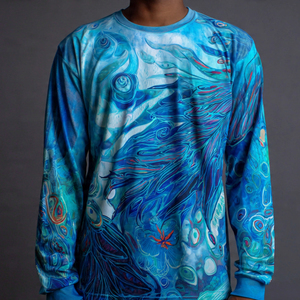 T-shirts pour hommes à manches longues en sublimation, toutes tailles disponibles, dernières tendances en matière d'impression par sublimation - Product Image 2