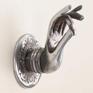 Antique Brass Floral <b>Coat</b> Hook Wall Mounted Decorative Zinc Alloy Double Hat <b>Robe</b> Clothes Hanger Hooks - Product Image 4