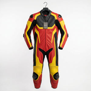 Traje de Motocicleta Personalizado con Nombre del Piloto, Logotipo y Diseño Personalizado - Product Image 6