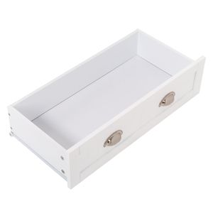 Organizer per armadietto bianco RT con cassetto singolo e doppia anta - Product Image 5