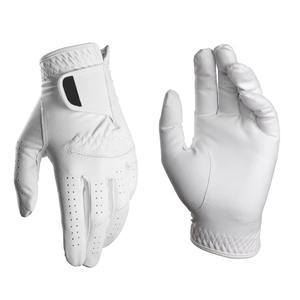 Gants de golf personnalisés pour hommes, de qualité supérieure, imprimés par sublimation, en cuir véritable Cabretta de qualité supérieure, vente en gros sur mesure - Product Image 1