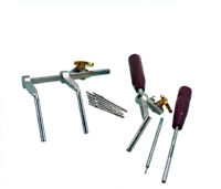 Set de distracteurs cervicaux gauche Caspar Grade O avec tournevis pour instruments de colonne vertébrale, instruments chirurgicaux orthopédiques et de neurochirurgie, réutilisables