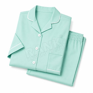 Wholesale Medical V -Neck Nursing Scrub Uniform With Pocket Short Sleeve Nurse Uniform Made In Pakistan - Product Image 6