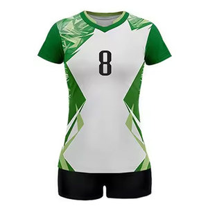 Uniforme de volley-ball en polyester, service OEM, meilleur uniforme léger, confortable, respirant et ajusté - Product Image 5