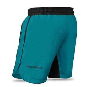 Pantalones cortos MMA duraderos para hombre con sublimación personalizada 95% poliéster 5% Spandex para Fitness Kick Boxing Muay Thai Cage Fighting Wear - Product Image 2