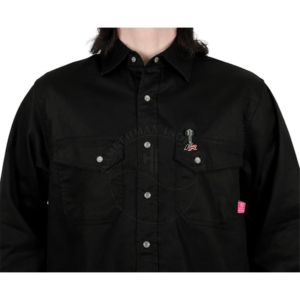 Chemises de travail FR ignifuges, antistatiques, réfléchissantes, en coton, à manches longues, vêtements de soudeur, vente en gros, légères, FR - Product Image 4