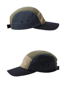 หมวกแก๊ปห้าชิ้น สีสันตัดกัน ด้านหลังเป็นตาข่าย หมวกลำลองสำหรับทุกเพศ ใส่ได้ทั้งฤดูใบไม้ผลิและฤดูร้อน ระบายอากาศได้ดี กันน้ำ ผลิตจากโพลีเอสเตอร์ 100% เหมาะสำหรับผู้ใหญ่ - Product Image 1