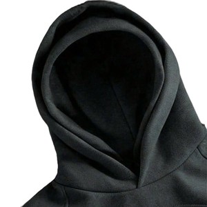 Sudaderas con Capucha de Doble Capa, de Algodón Grueso, para Hombre, Estilo Oversize con Paneles Raglán, Sudaderas Urbanas, Personalizadas, Suministro al por Mayor OEM - Product Image 5