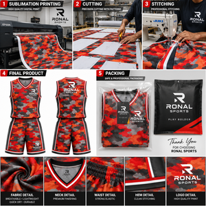 Tenue de basketball personnalisée avec impression vibrante et finition professionnelle pour écoles – Collection 2026 - Product Image 5