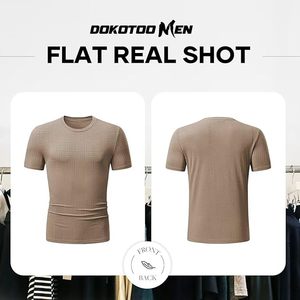 เสื้อยืดพรีเมียมผ้าฝ้ายสำหรับฤดูร้อน แบบยูนิเซ็กส์ สวมใส่สบาย ระบายอากาศได้ดี น้ำหนักเบา แขนสั้น แบบเรียบ - Product Image 4