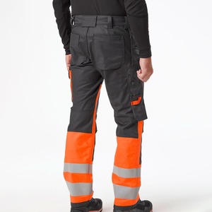 Pantalones de Trabajo de Alta Elasticidad con Múltiples Bolsillos, Resistentes al Desgaste, 100% Algodón, Pantalones de Trabajo de Seguridad Reflectantes - Product Image 3