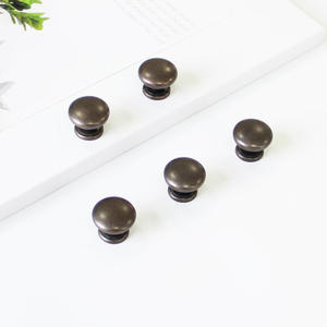 Cheap Price Antique Zinc Alloy Cabinet Knob Round Dome Handle for Kitchen Nightstands Bathroom & Dining Room Furniture Pulls - Product Image 1