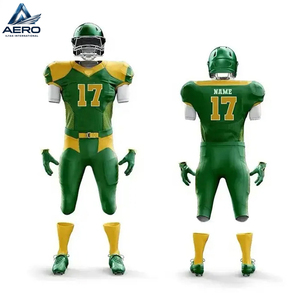 Uniforme de Fútbol Americano Deportivo de Primera Calidad, Lavable a Máquina, Servicio OEM ODM, Duradero, Transpirable, Totalmente Personalizable - Product Image 1
