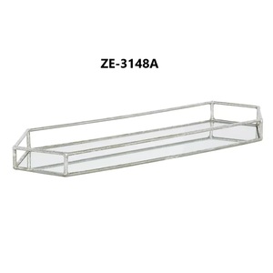 Elegant Handmade Metal Serving Bowl for Dining Table Centerpiece and Kitchen DecorationDesigner Texture Metal Tray for Luxury - Product Image 2