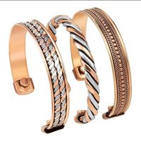 Bracelet manchette ajustable en laiton fait main, tendance et le plus vendu, certifié IGI, bijou minimaliste pour le quotidien et le bureau