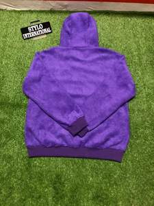 Sudadera con Capucha Estilo Ninja Personalizada, Nueva Moda, Ultra Suave, 100% Algodón, Cálida para Invierno, Sherpa, Bordada, Lisa, con Cierre, Ecológica - Product Image 6