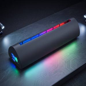 ไฟกลางคืน LED RGB รูปทรงไม้กลม ควบคุมการเปลี่ยนสีด้วยระบบสัมผัส พร้อมรีโมทหรี่แสงได้ เหมาะสำหรับห้องนอน ดีไซน์มินิมอล - Product Image 5