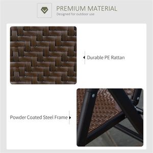 Poltrona/Sedia da Pranzo/Sedia da Ufficio per Prendere il Sole all'Aperto - Product Image 5