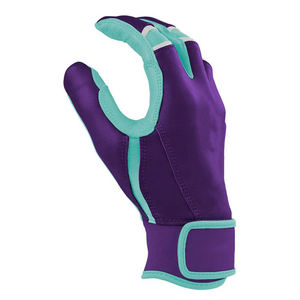 Gants de frappeur de baseball personnalisés en cuir de haute qualité pour hommes, à manchette courte, vente chaude - Product Image 5
