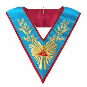 Collier de Maître Venerable et de Maître Ancien, brodé à la main, personnalisable, aimanté, souvenir, accessoire de mode - Product Image 6
