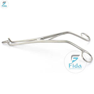 Forceps endocervicaux Kogan à double lame en acier inoxydable FIDA International, certifiés CE, pour l'élargissement du col de l'utérus - Product Image 1
