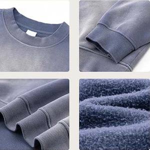 เสื้อฮู้ดดี้แขนยาวคุณภาพพรีเมียมน้ำหนักเบาสำหรับออกกำลังกาย ลายไท-ได คอกลม ปรับแต่งได้เต็มที่ เสื้อสเวตเชิ้ตผู้ชาย - Product Image 3