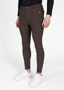 Pantalones de montar para hombre, corte ajustado, tela elástica transpirable, jodhpurs duraderos para entrenamiento y espectáculos. - Product Image 3