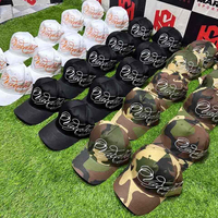Casquette de baseball personnalisable pour adulte avec fermeture snapback réglable en maille pour le sport et les activités estivales en plein air, broderie de baseball, casquettes pour hommes