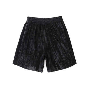 2025 Fitness Velour <b>Compression</b> Running <b>Shorts</b> for <b>Men</b> Solid Fleece Luxury Breathable Quick Dry OEM Service 2 Pocket Sporty Mid - Product Image 1