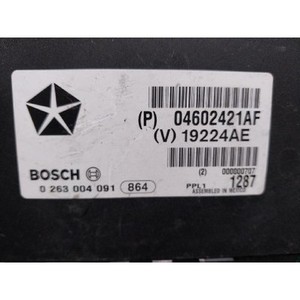 Module de commande d'aide au stationnement 300 Touring 2004-2010 d'occasion OEM 04602421AF - Product Image 4