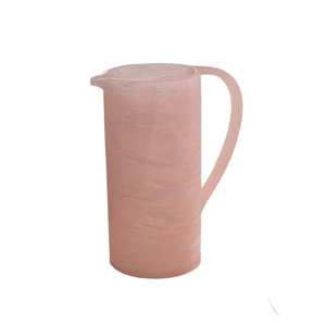 Craft Emporium Exports Pichet à eau en résine fait main avec poignée, écologique, non toxique, sans BPA, capacité >3L, moderne, luxueux, élégant - Product Image 4