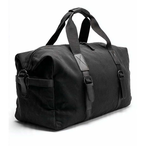 Sac de voyage en toile, forme rectangulaire, double poignée, fermeture à glissière, sac de sport, sac de gym, sac de transport unisexe, sac de rangement portable - Product Image 1