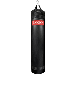 Saco de Boxeo Profesional Boerllon, Cubierta de Cuero, Relleno de Algodón, para Entrenamiento de Boxeo y Kickboxing, Ligero y Ecológico - Product Image 1