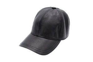 High Quailty 100% Genuine Other Leather Baseball <b>Cap</b> Unisex Premium Canvas Fabric Finish Common Custom Golf <b>Hat</b> - Product Image 3