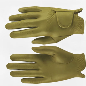 Gants de golf sur mesure gauche et droit, qualité durable pour hommes, 100% cuir Capretta véritable respirant de qualité supérieure - Product Image 1