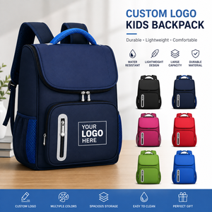 Sac à dos imperméable pour enfants avec logo personnalisé, léger, pour la maternelle, la maternelle, l'école primaire, garçons, filles, unisexe, promotionnel - Product Image 1