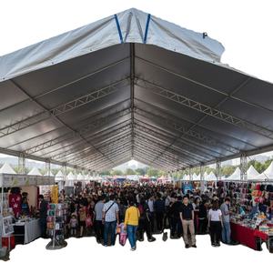 Bâche de protection agricole pour stand de festival, toile de couverture en PVC laminé de qualité industrielle pour stand de festival - Product Image 4