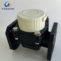 Medidor de Agua Woltman de Plástico DN65-DN200, IP68, ISO4064, con Brida Extraíble para Riego Agrícola, Personalizable OEM