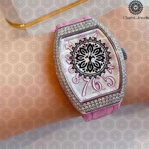 Reloj de Lujo para Hombre, Estilo Vintage, Caja Cuadrada de Acero Inoxidable, Bisel con Diamantes, Movimiento Mecánico, Correa de Acero Inoxidable, Automático - Product Image 1