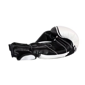 Wholesale Customizable PU Leather Boxing <b>Gloves</b> <b>Moisture</b> Wicking Lace-Up Closure MMA Training Punching Bag Use FORESIGHT - Product Image 6
