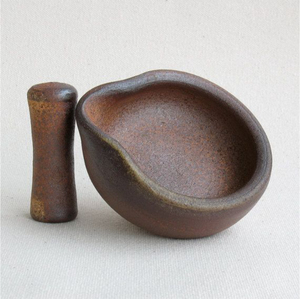 Heavy Duty Iron Mortar And Pestle Set Traditional <b>Herb</b> And Spice <b>Grinder</b> Pill Crusher Style Kitchen Tool Kitchenware Use - Product Image 4