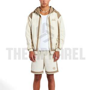 New Style Autumn Solid <b>Men's</b> Elastic Waist Custom Logo <b>Short</b> Sets Custom Made Best Quality Comfortable Breathable - Product Image 6