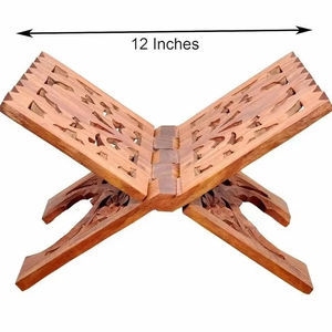 Les rehels traditionnels en bois lient les lecteurs modernes aux savants classiques, et sont les supports de Coran les plus demandés et luxueux. - Product Image 4