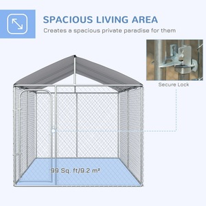 Hot Selling Iron Wire Mesh Fencing <strong>Dog</strong> <strong>Kennel</strong> <strong>Dog</strong> Cages for Sale - Product Image 5