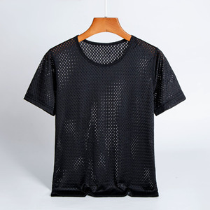 เสื้อยืดคอกลมแขนสั้นผ้าฝ้ายถัก 100% สำหรับผู้ชาย ออกแบบโลโก้ตามสั่ง OEM ทรงปกติ ใส่สบาย ระบายอากาศได้ดี แห้งเร็ว เหมาะสำหรับฤดูร้อน - Product Image 6